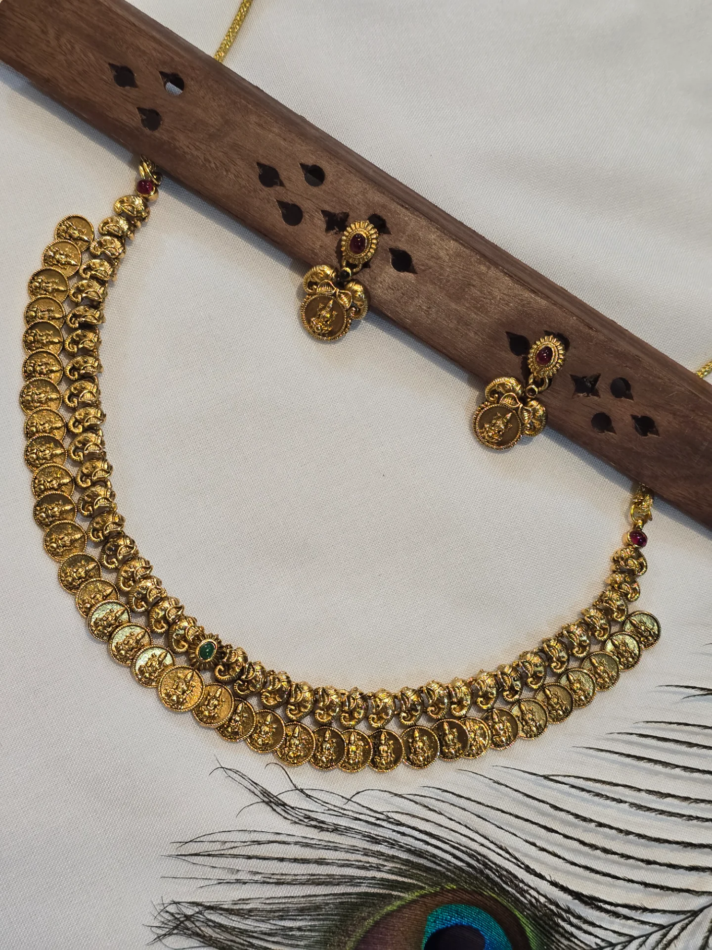 Gajalakshmi Kaashu Necklace